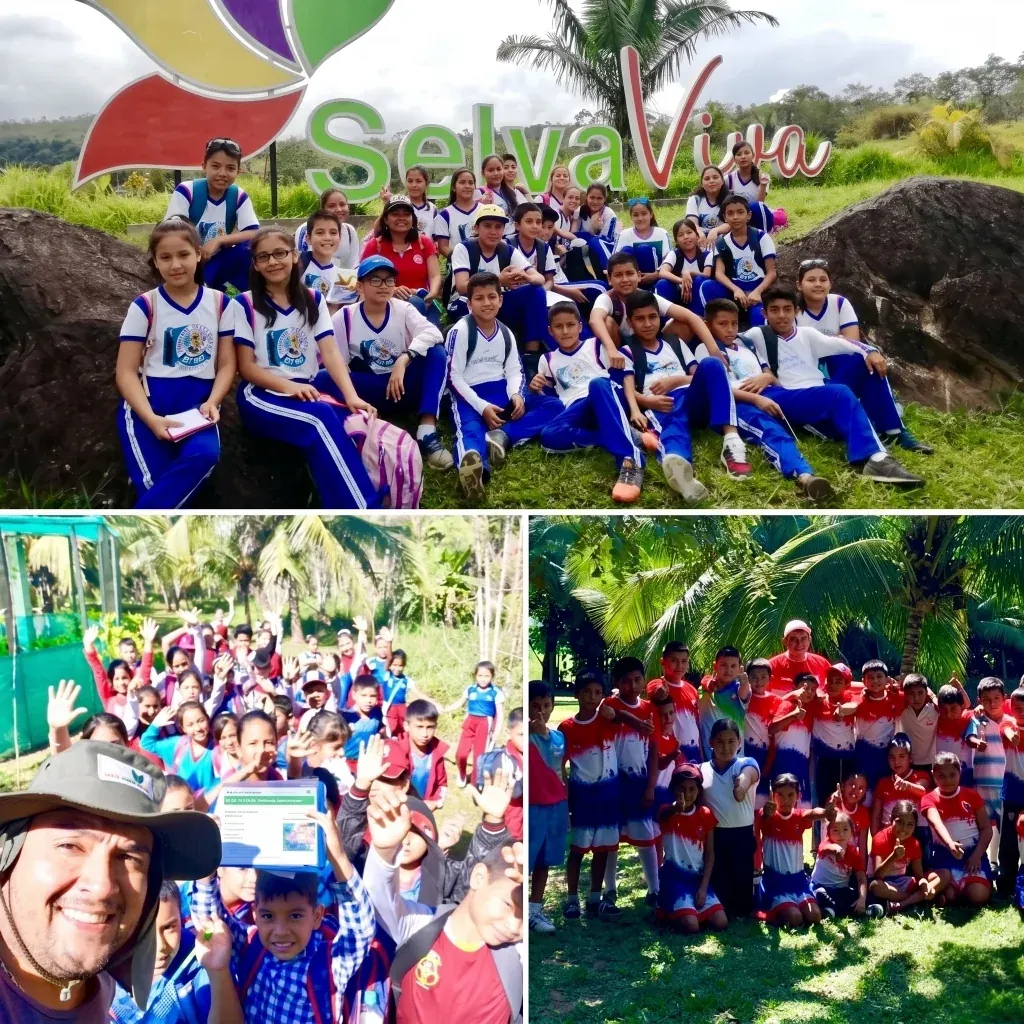 Fotos grupales con guías