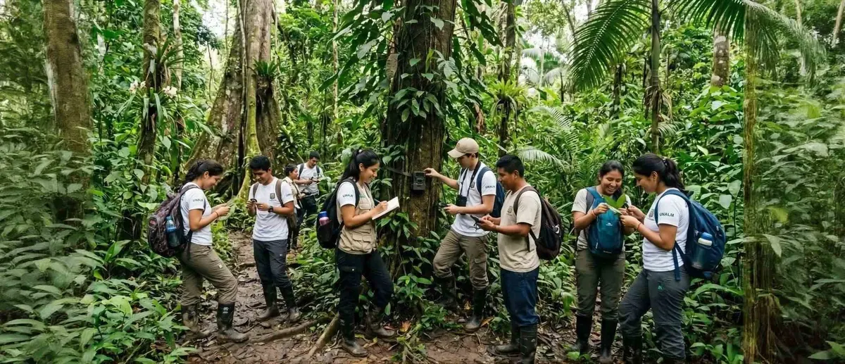 Investigación en Selva Viva Park